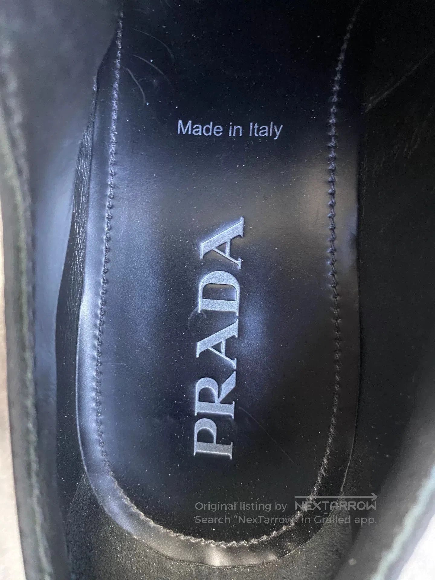 Prada prada monolith thick-soled derby shoes. Size US 8.5 / EU 41-42 - 8 Thumbnail