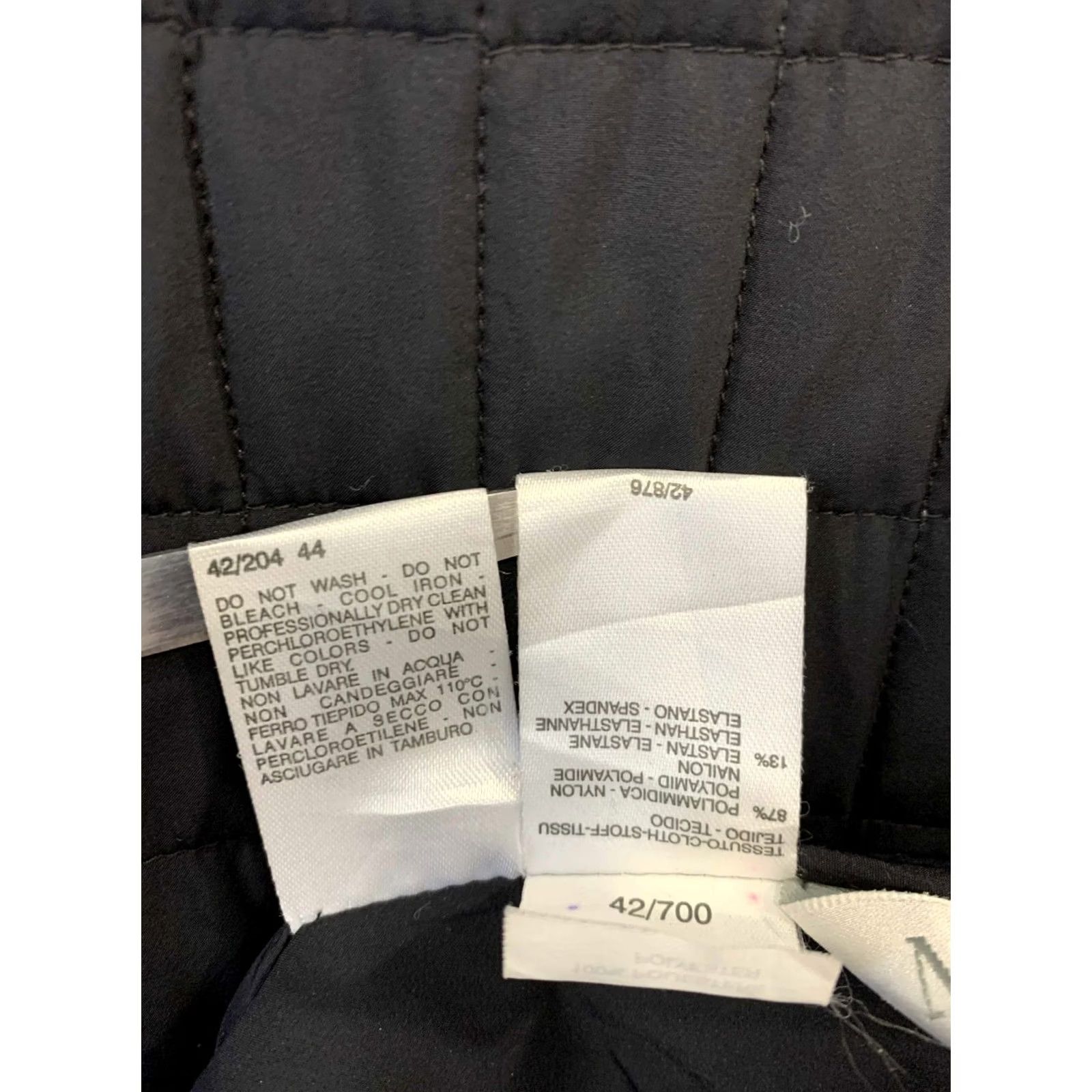 Max Mara VINTAGE Weekend Max Mara Quilted Coat Black 42 US 10 Women’s Coat Size L / US 10 / IT 46 - 7 Thumbnail