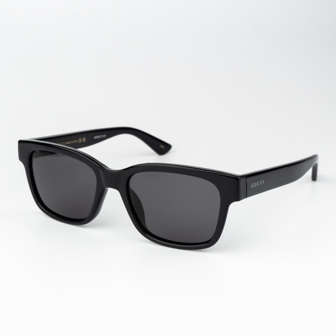 Gucci NEW Gucci GG1716S 001 Black Grey Square Unisex Sunglasses Size ONE SIZE - 3 Thumbnail