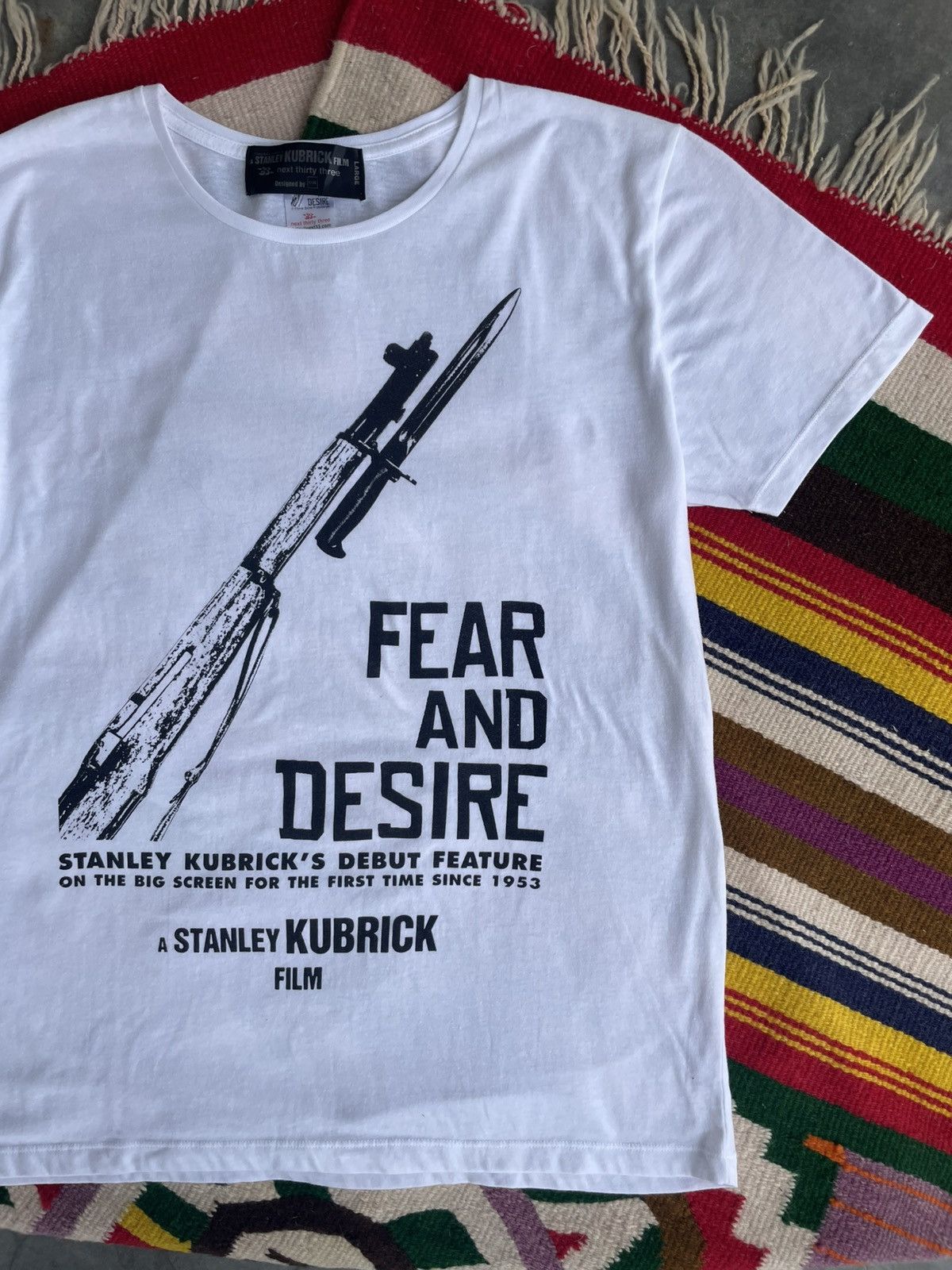 Vintage Fear and Desire (1953) filmed by Stanley Kubrick T Shirt Size US L / EU 52-54 / 3 - 3 Thumbnail