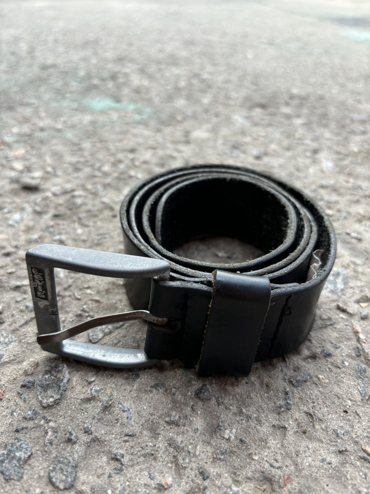 Levi's Vintage Levis Logo Buckle Leather Belt Size ONE SIZE - 3 Thumbnail