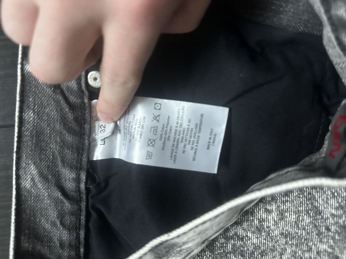 LUU DAN LU’U DAN Black/Grey Wide Cropped Jeans Size US 32 / EU 48 - 5 Thumbnail