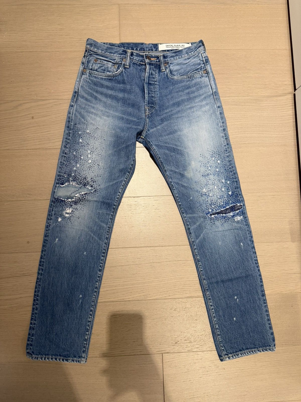 Kapital Kapital Stitched Denim Size US 32 / EU 48 - 2 Thumbnail