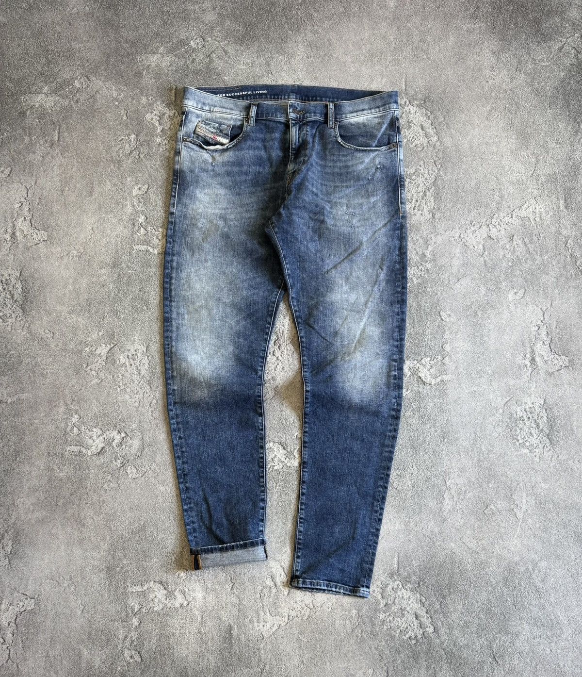 Diesel Diesel 38/34 2019 D-Strukt denim pants trousers jeans y2k Size US 38 / EU 54 - 6 Thumbnail