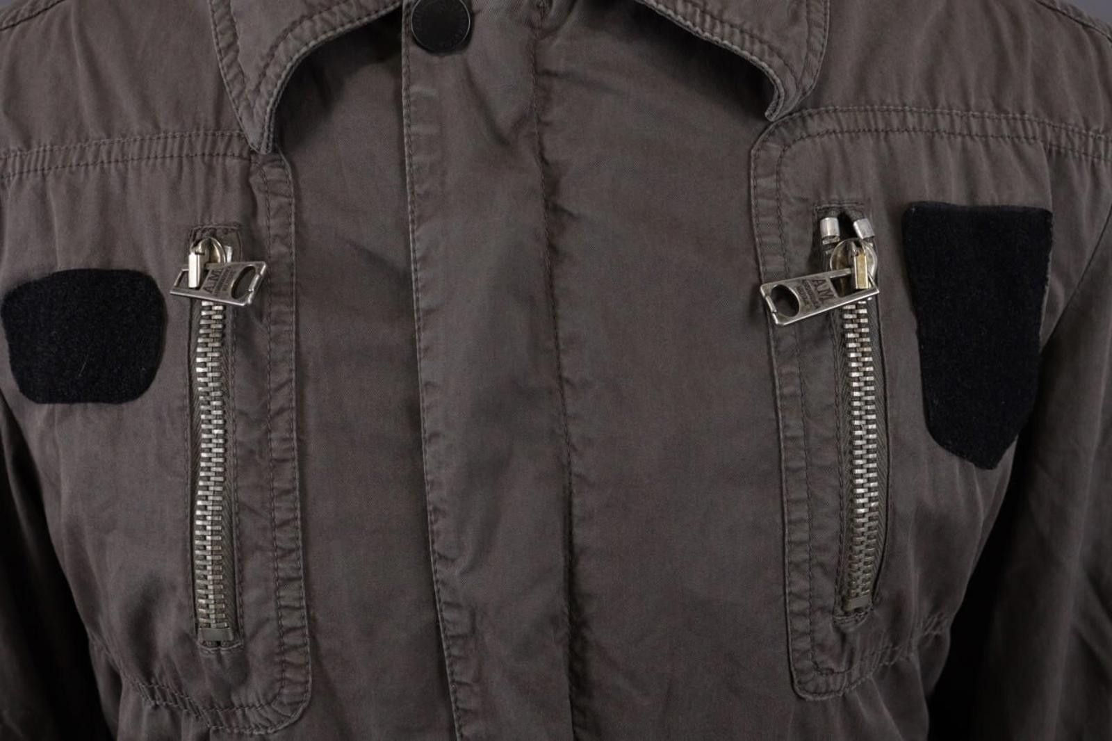 Aeronautica Militare Aeronautica Militare Brown Multipocket Coat Jacket Size 52 Size US M / EU 48-50 / 2 - 6 Thumbnail
