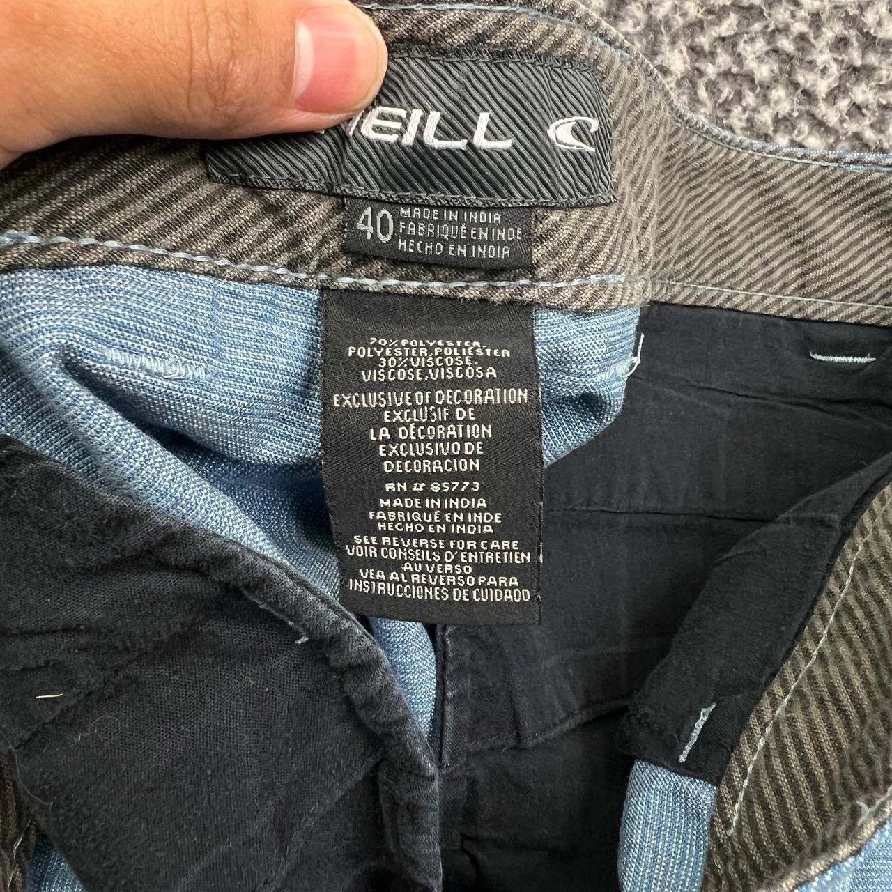 O'Neill ONeill Shorts Men 40 Striped Chino Pockets Flat Front Size US 40 / EU 56 - 9 Thumbnail