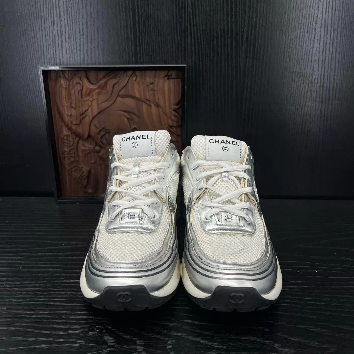 Chanel Chanel 23C Silver Horn King 41 New Size US 8 / EU 41 - 4 Thumbnail