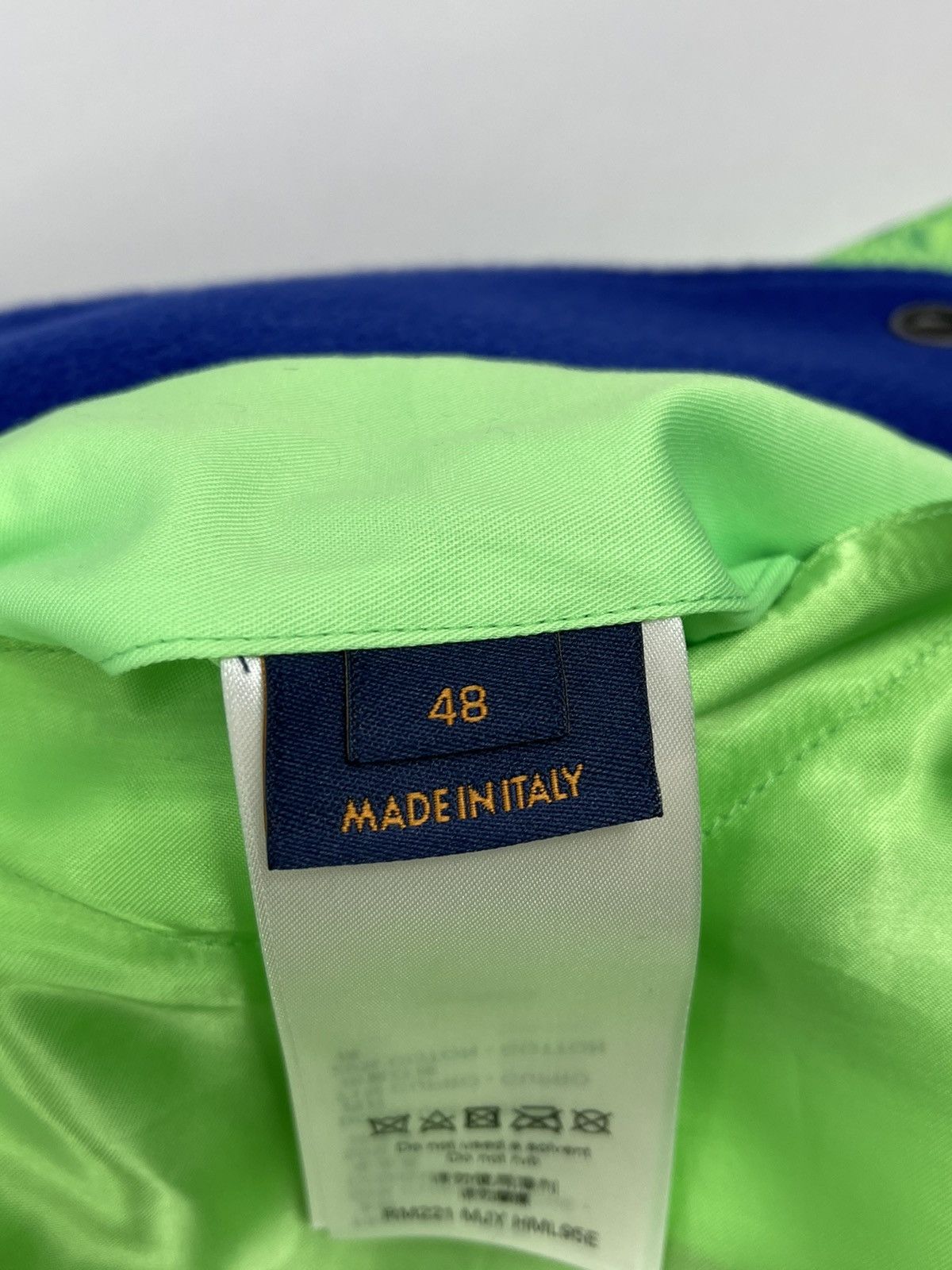 Louis Vuitton SS22 MIX GRADIENT LEATHER VARSITY JACKET Size US M / EU 48-50 / 2 - 13 Thumbnail