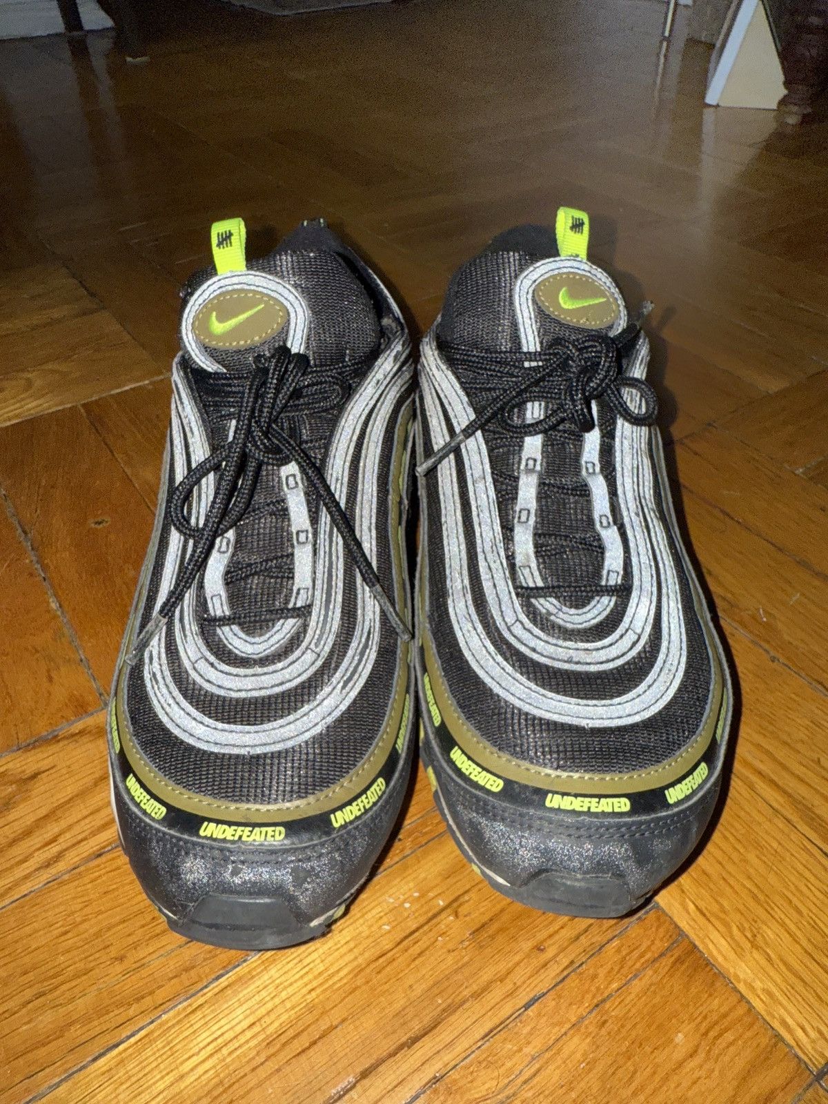 Nike × Undefeated Black Undefeated Nike Air Max 97 Size US 11 / EU 44 - 5 Thumbnail