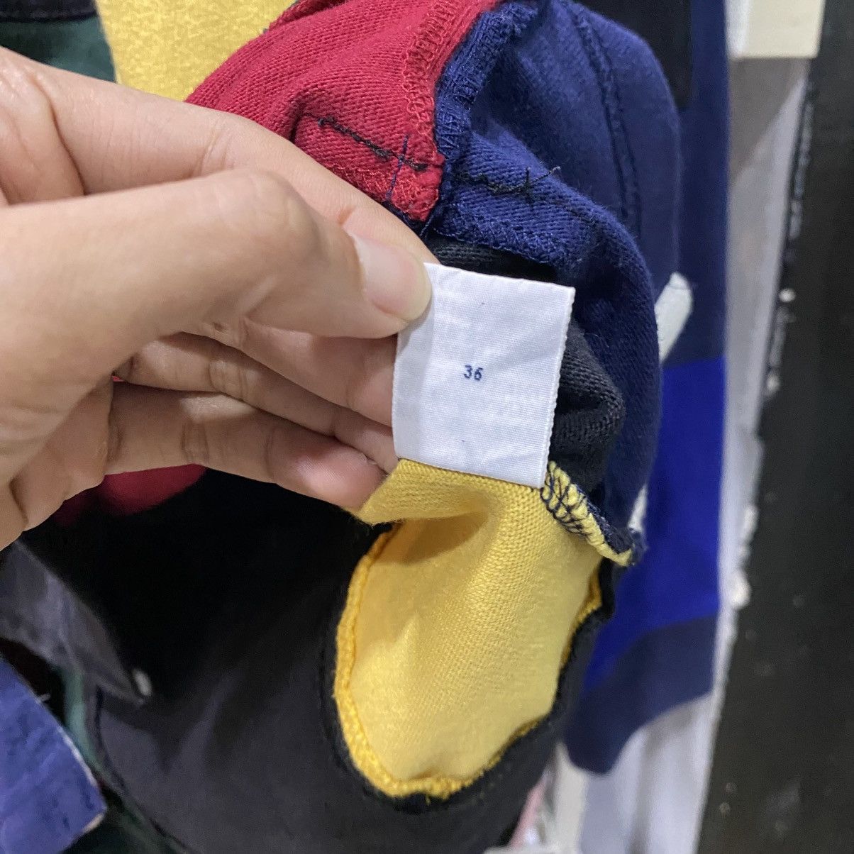 Polo Ralph Lauren × RRL Ralph Lauren × Ralph Lauren Vintage Polo Ralph Lauren Rugby Patchwork Size US M / EU 48-50 / 2 - 12 Thumbnail