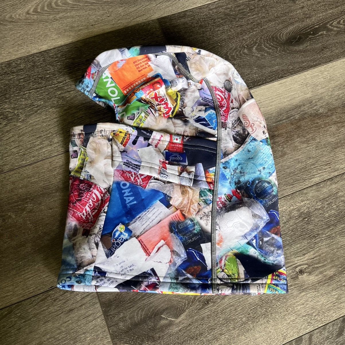 Asspizza Asspizza Garbage Camouflage Camo Print Balaclava Mask Size ONE SIZE - 2 Thumbnail