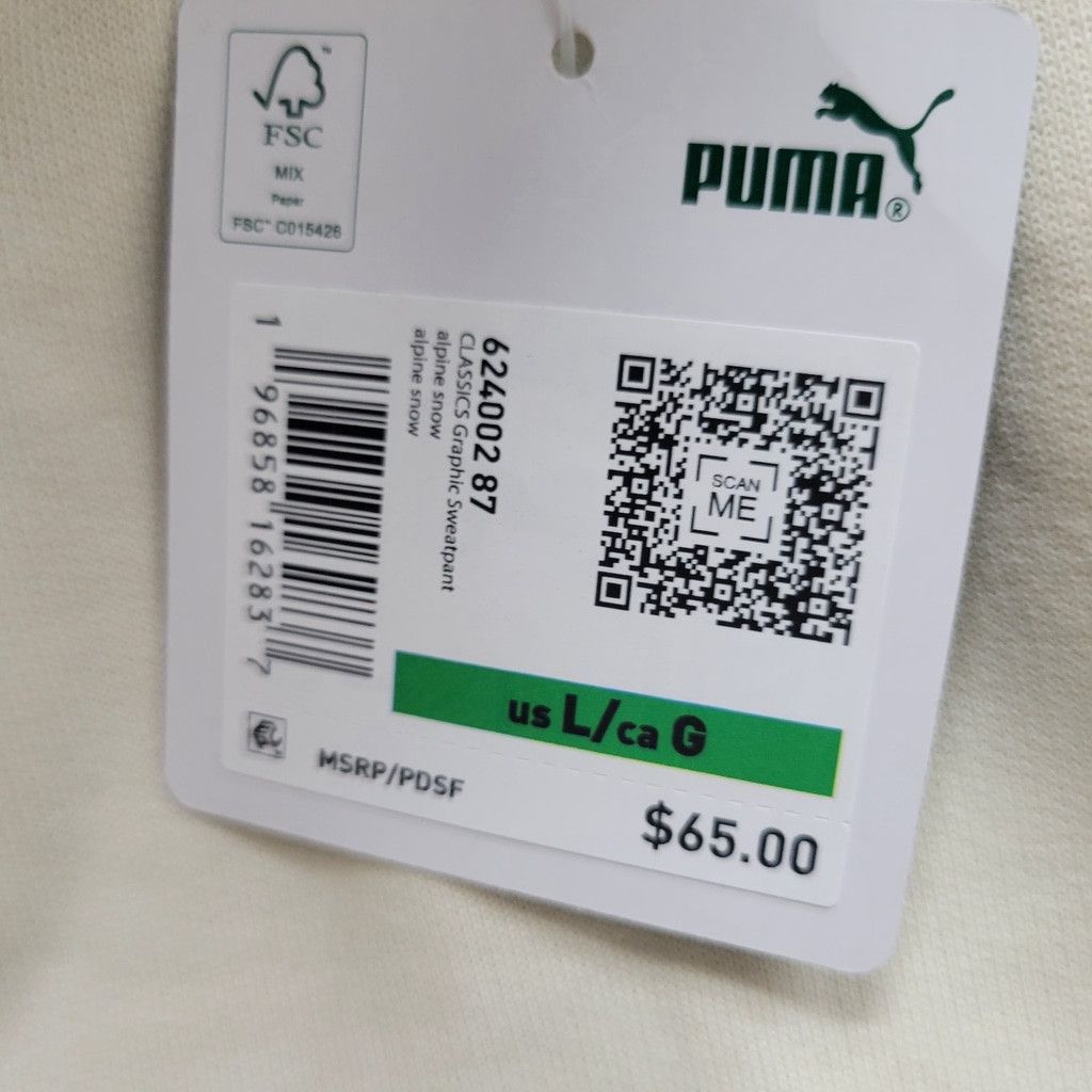 Puma PUMA Men's Alpine Snow Classics Graphic Sweatpants Joggers D Size US 36 / EU 52 - 11 Thumbnail