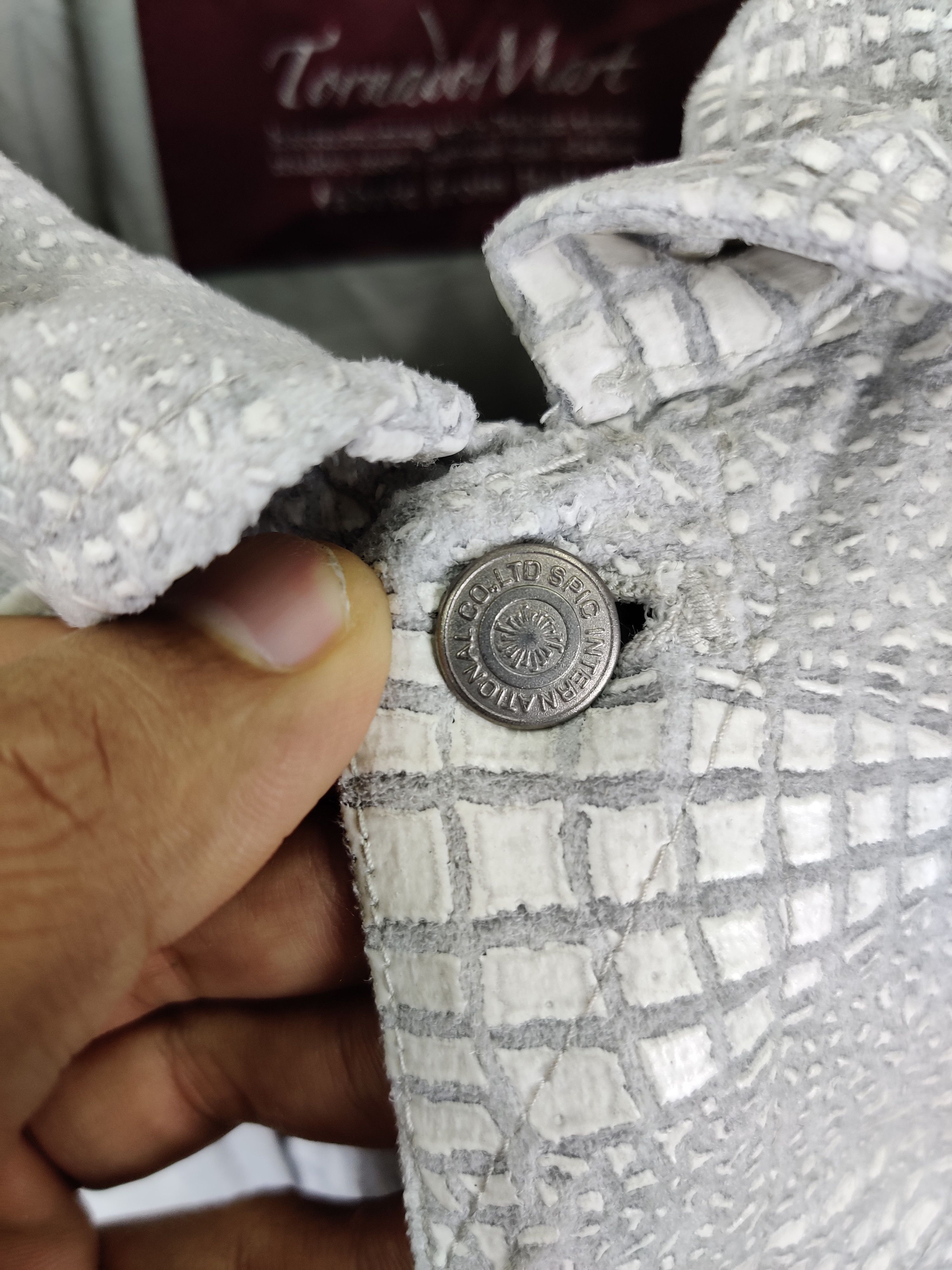 Tornado Mart Vintage Tornado Mart Abstract Jacket Crocodile Texture Size US M / EU 48-50 / 2 - 9 Thumbnail