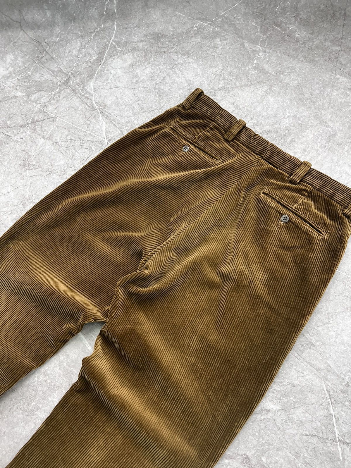 Polo Ralph Lauren × Vintage Vintage Velvet Corduroy Polo Ralph Lauren Baggy Pants Size US 34 / EU 50 - 14 Thumbnail