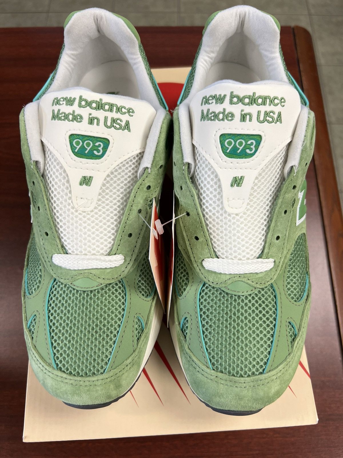 New Balance New Balance 993 Chive Size US 8 / EU 41 - 4 Thumbnail