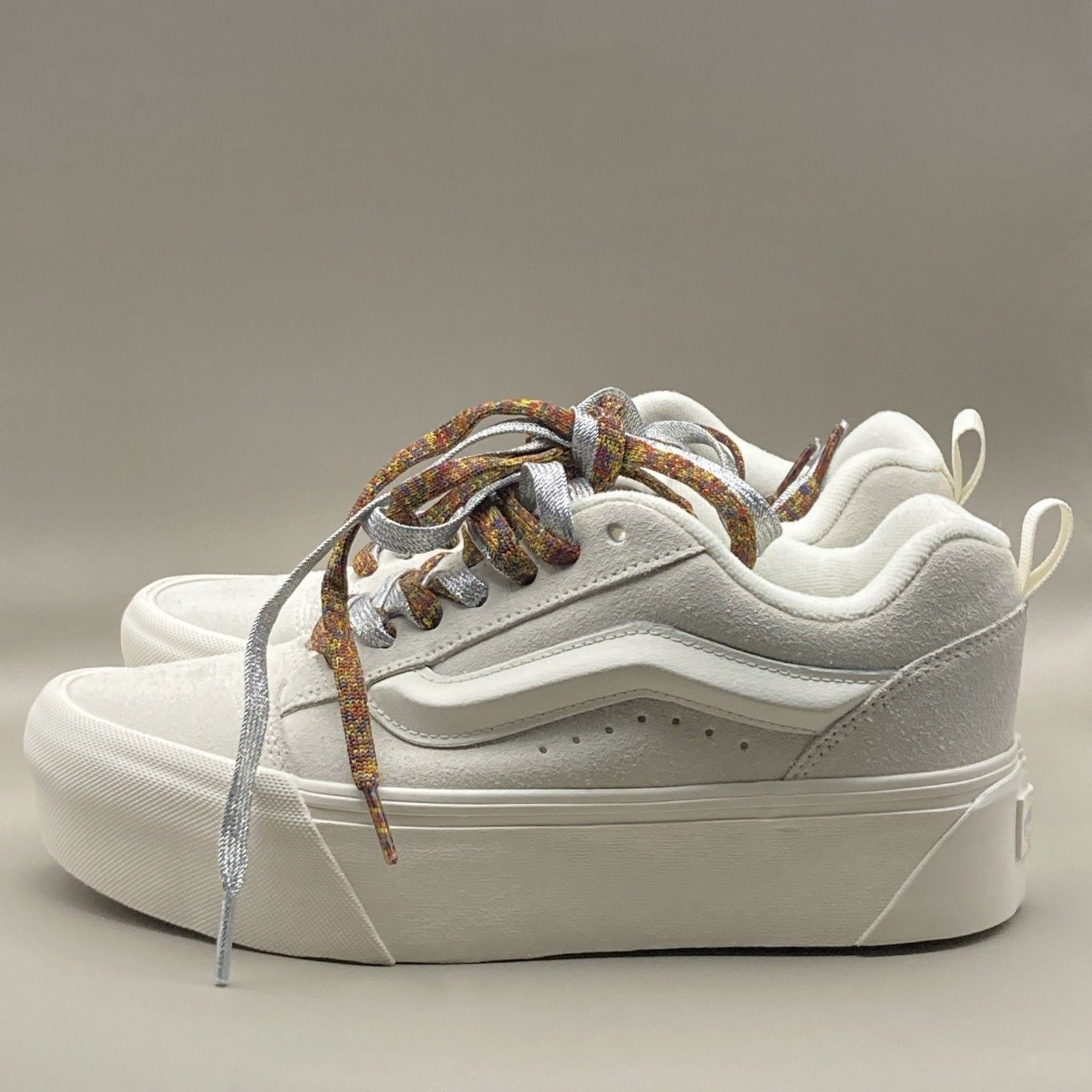 Vans Vans Knu Skool Stack Platform Beige Skate Shoes W8 M6.5 Size US 6.5 / EU 39-40 - 5 Thumbnail
