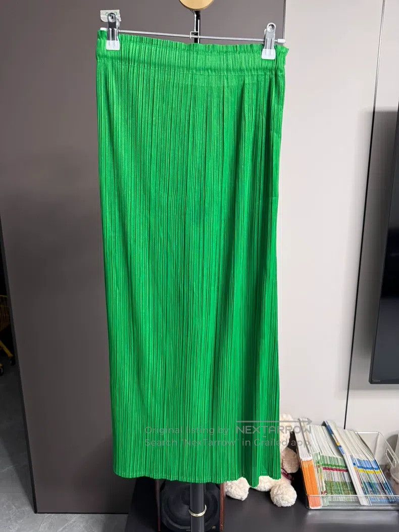 Issey Miyake Issey Miyake size:3 Kelp-style Midi Skirt Size 22" - 2 Thumbnail
