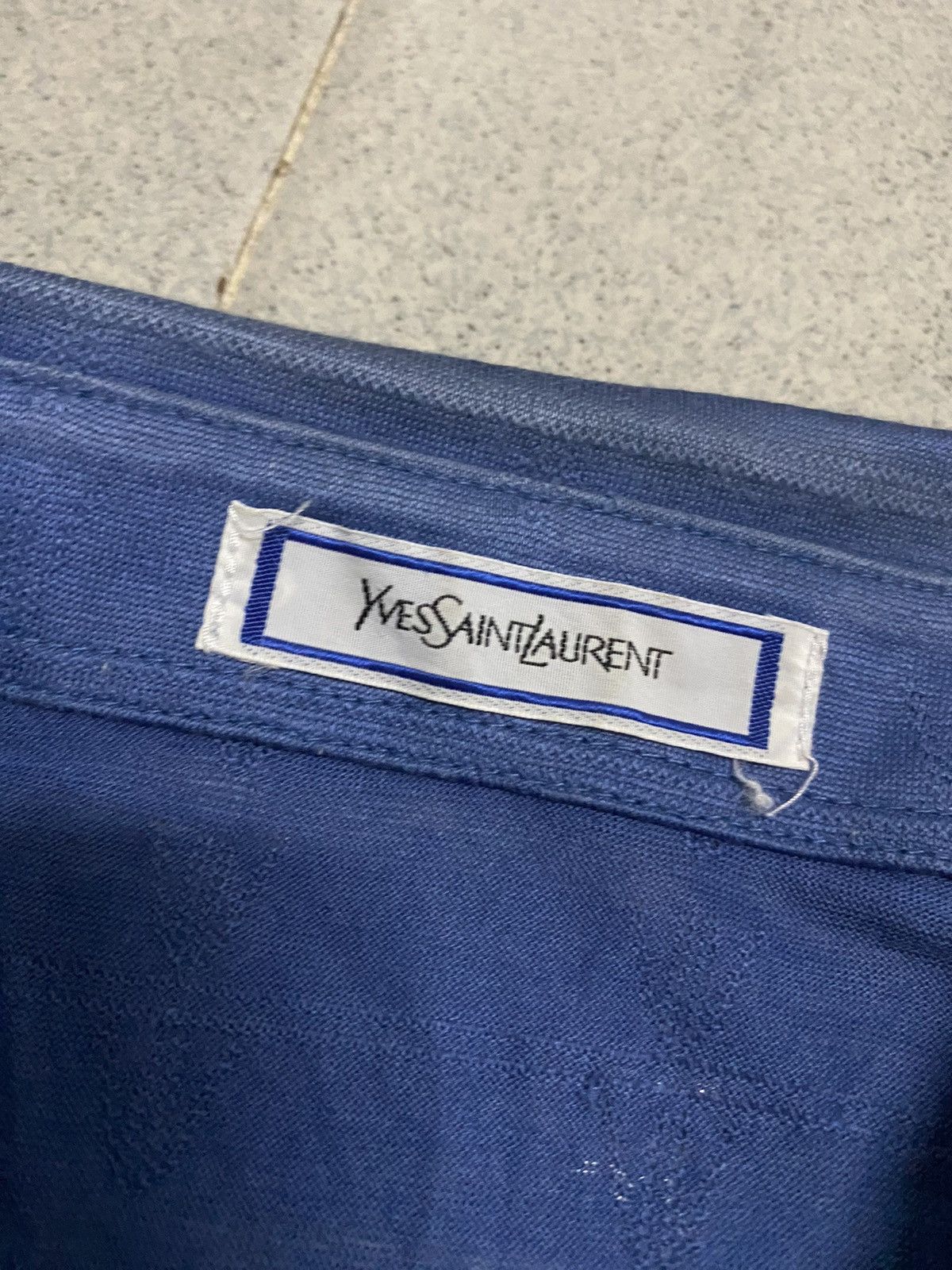 Japanese Brand × Vintage × Yves Saint Laurent Vintage Yves Saint Laurent Ysl Polo Shirt Size US M / EU 48-50 / 2 - 3 Thumbnail