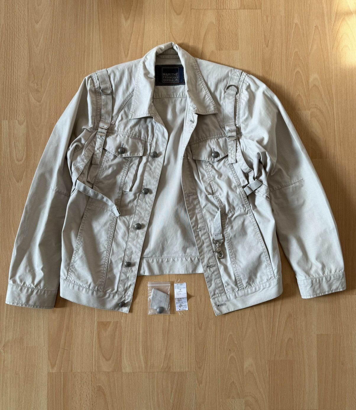 Marithe + Francois Girbaud Marithé François Girbaud - Bondage parachute jacket Size US M / EU 48-50 / 2 - 3 Thumbnail
