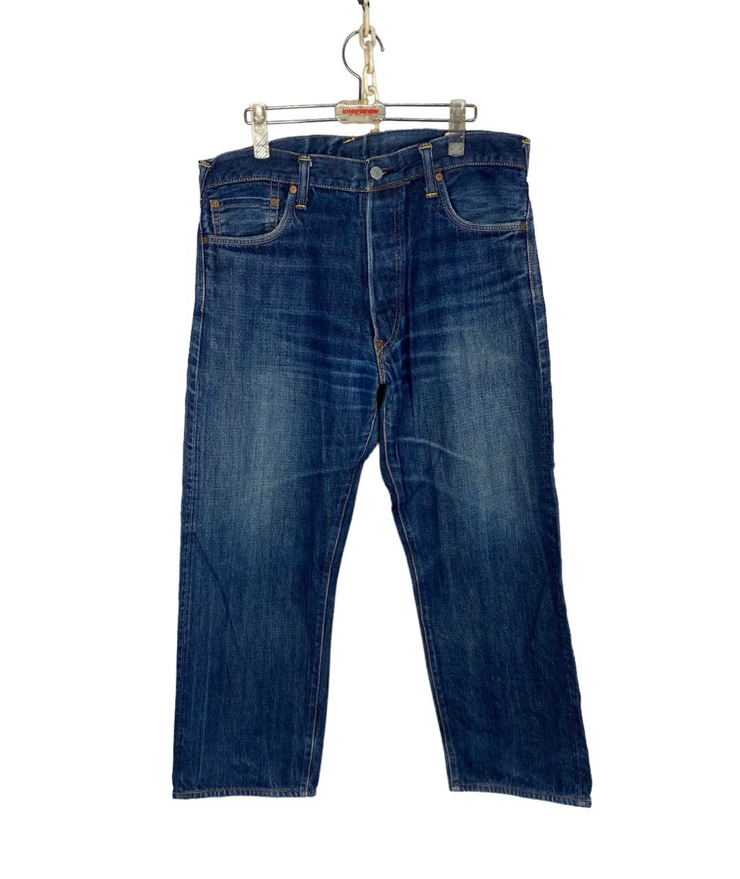 Evisu × Japanese Brand Vintage evisu selvedge distressed denim jeans by yamane Size US 34 / EU 50 - 2 Thumbnail