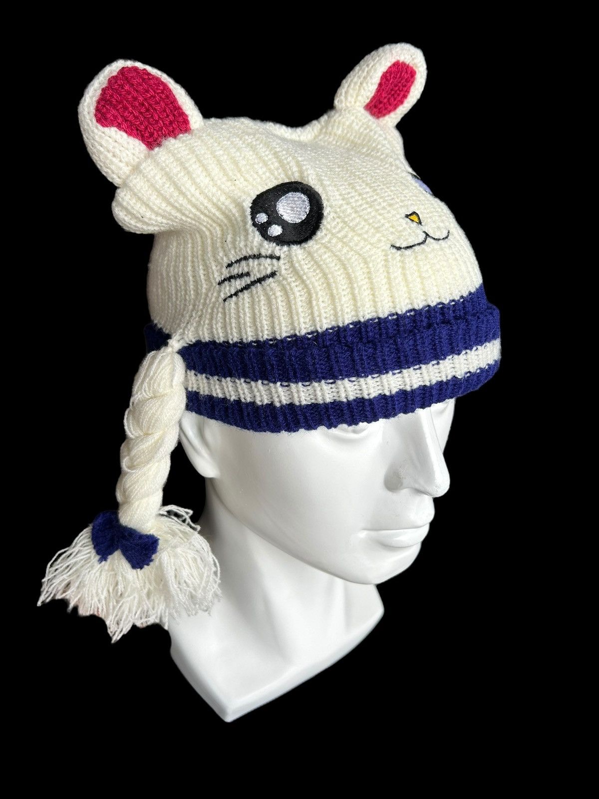 Japanese Brand × Kapital × Vintage Vintage Japanese Anime Hamtaro Beanie Hats🎌 Size ONE SIZE - 2 Thumbnail