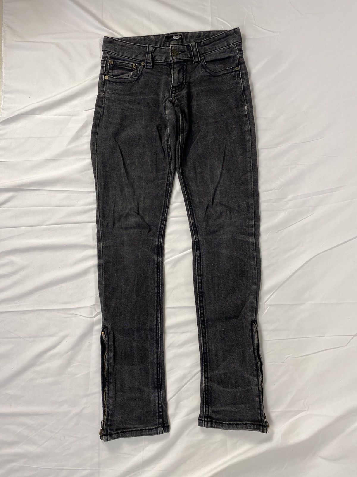 Japanese Brand 2000 Glad News Skinny Bristish Flag Punk Gothic Style Size US 28 / EU 44 - 9 Thumbnail