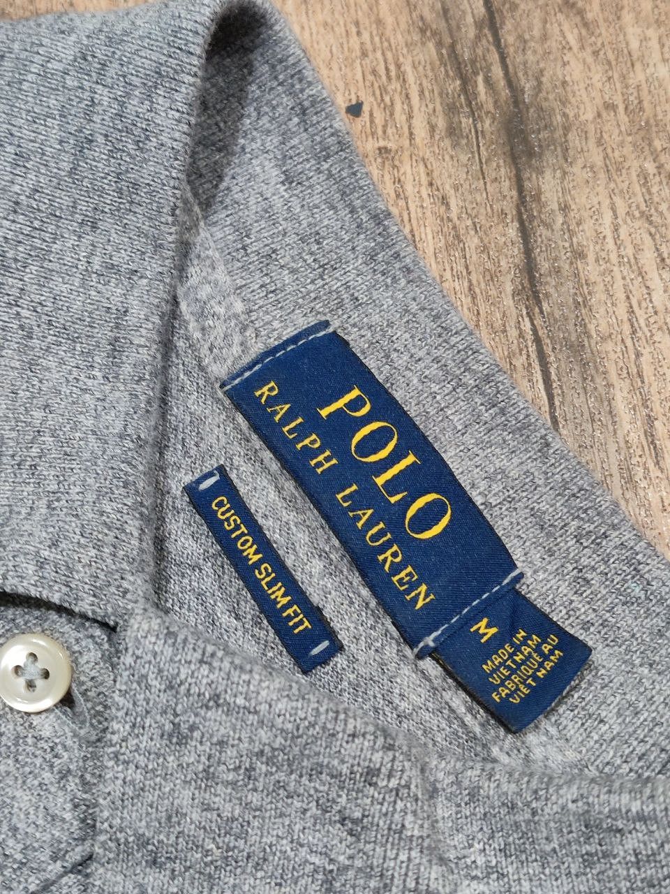 Polo Ralph Lauren Polo Ralph Lauren Anthracite long sleeve polo shirt M size Size US M / EU 48-50 / 2 - 5 Thumbnail
