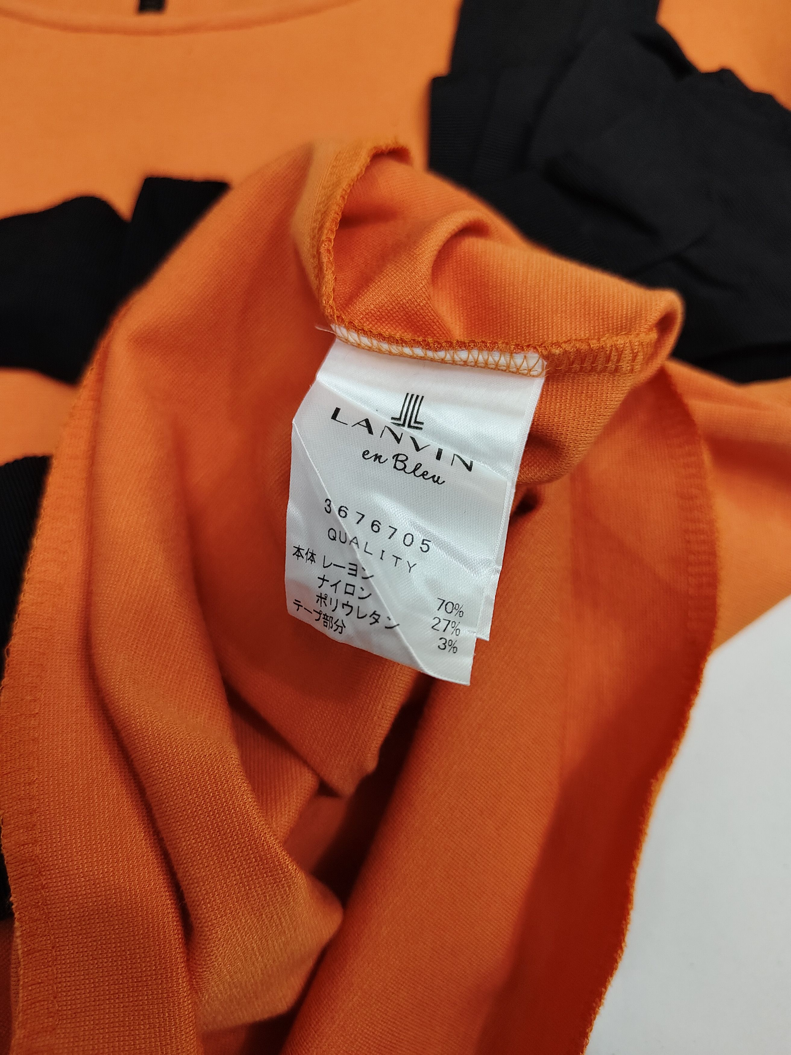 Lanvin 2000s Lanvin- Asymmetric Grosgrain Ribbon Bow Top Size M / US 6-8 / IT 42-44 - 6 Thumbnail