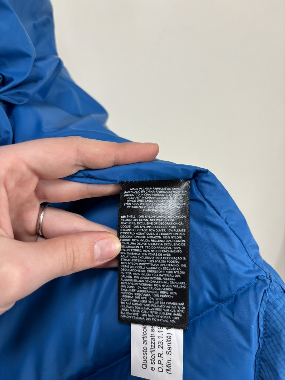 The North Face The North Face 700 NWT Men’s Diablo Blue Down Puffer Jacket Size US S / EU 44-46 / 1 - 15 Thumbnail