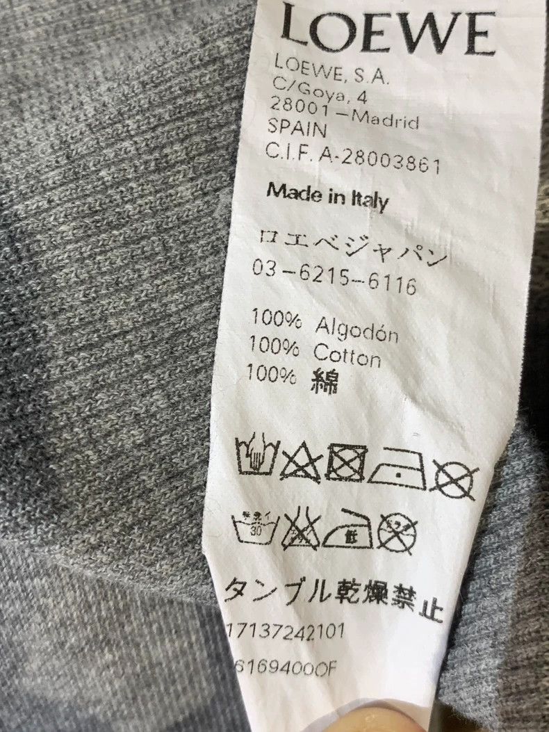 Loewe LOEWE The jacket is grey Size L / US 10 / IT 46 - 3 Thumbnail