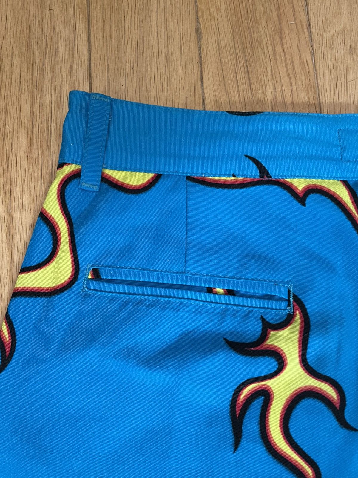 Golf Wang × Tyler The Creator Golf Wang Blue Flame Chino Pants Rare Size 34 Size US 34 / EU 50 - 8 Thumbnail