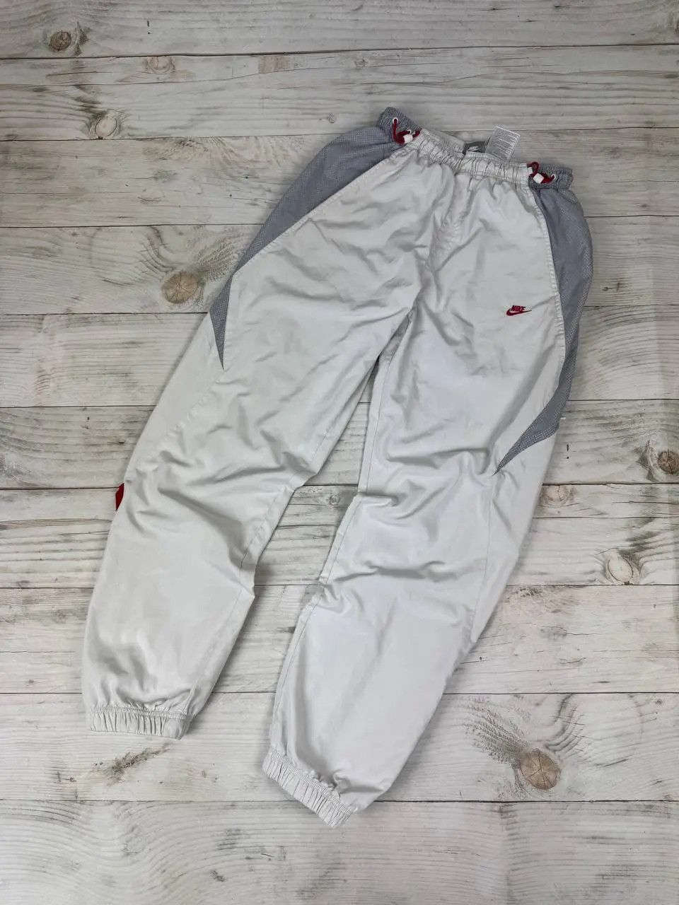 Nike Vintage Nike Nylon Track Pants 00s Swoosh Size US 30 / EU 46 - 2 Thumbnail