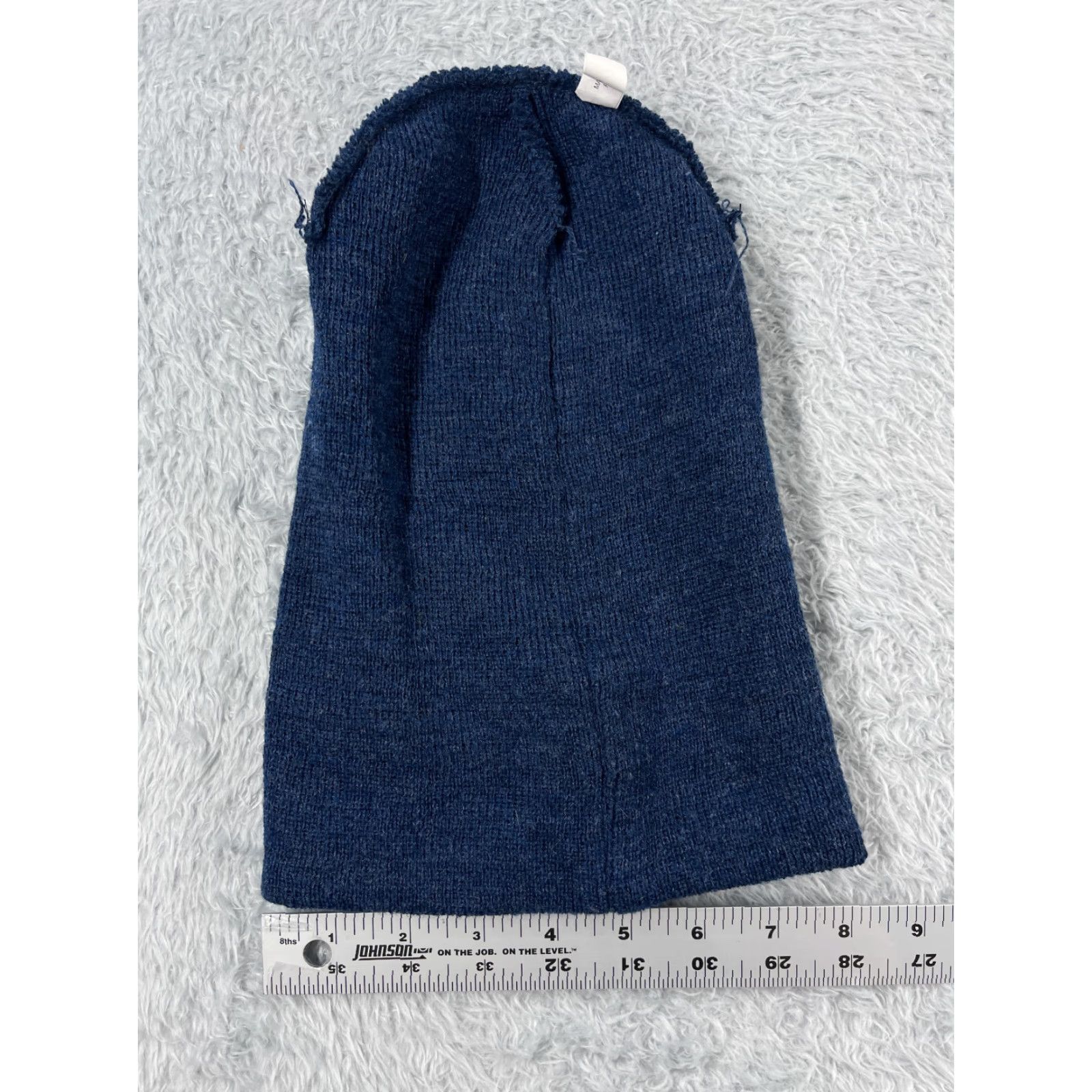 Vintage Quagga Accessories Beanie Adult One Size Blue Knit Acrylic Polyester Blend Hat Beanie Unisex Mens Womens Size ONE SIZE - 5 Thumbnail