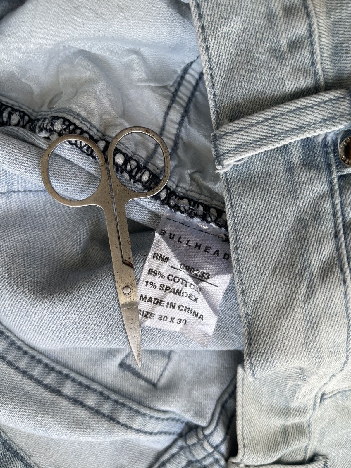 Bullhead Denim Co. Bullhead Stacked Biker Denim Size US 30 / EU 46 - 7 Thumbnail