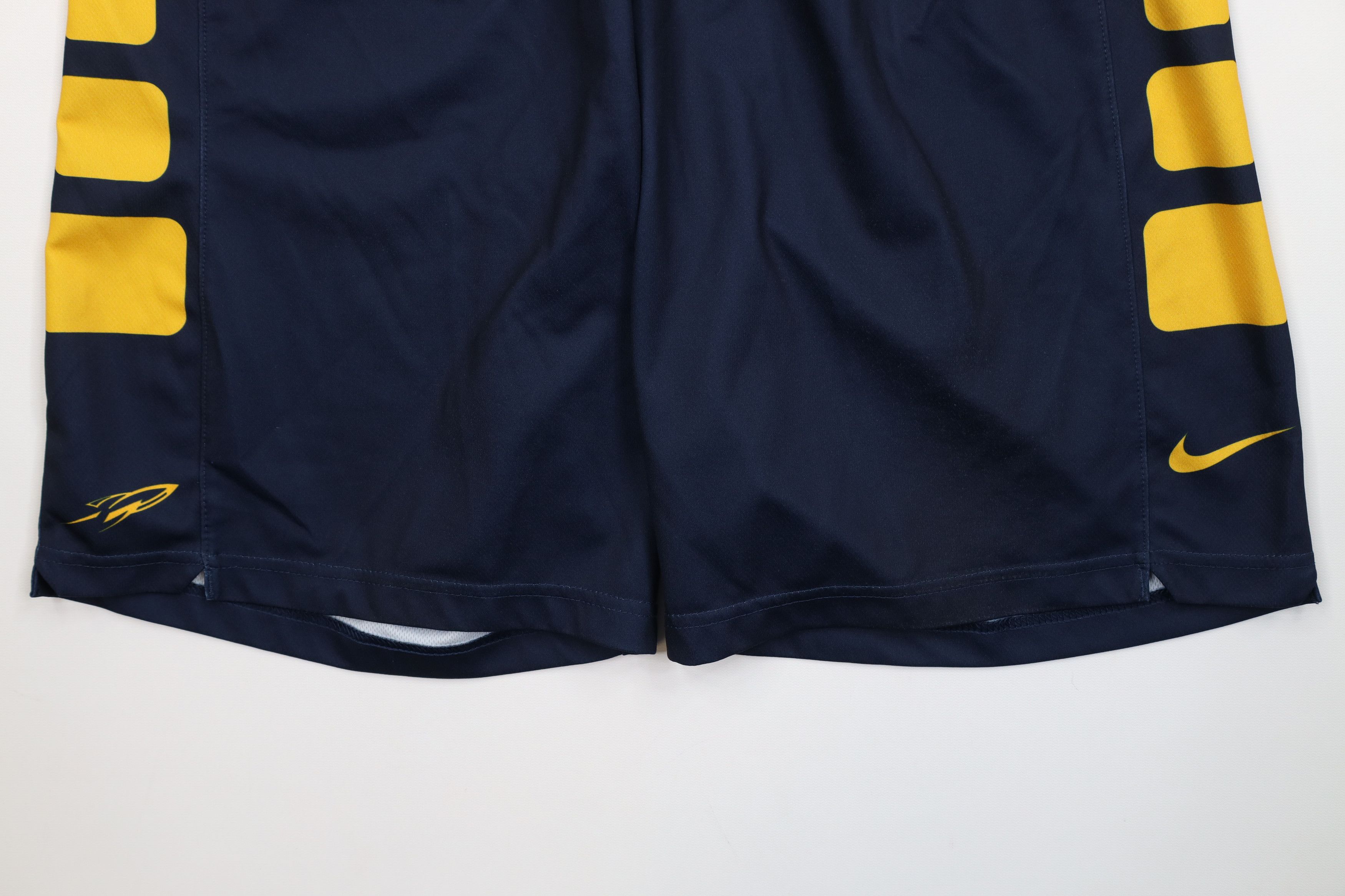 Nike Nike Game Worn University of Toledo Basketball Shorts Blue Size US 32 / EU 48 - 4 Thumbnail