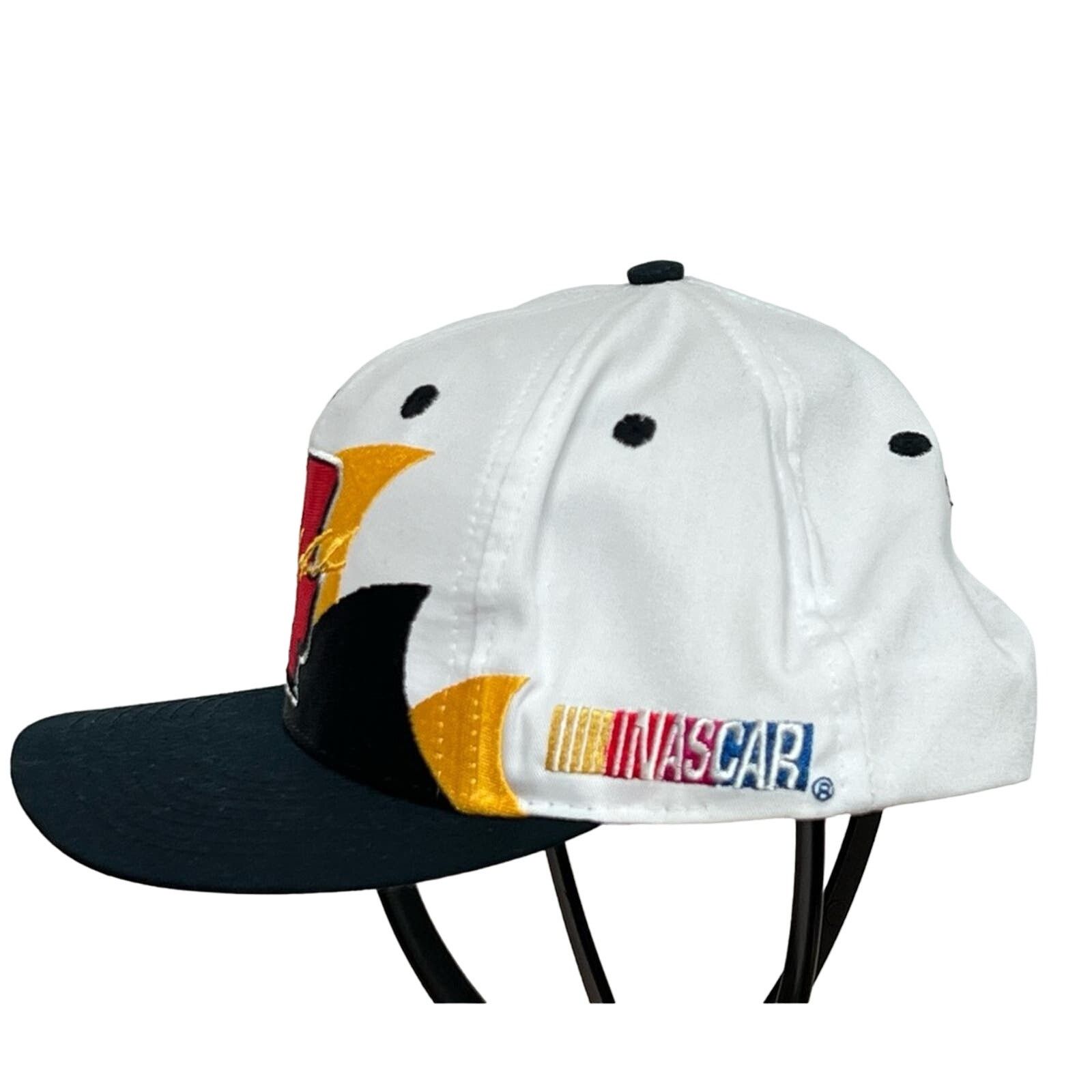 Logo 7 VINTAGE 90s Martin Logo 7 Sharktooth Snapback Hat Racing NWT Size ONE SIZE - 2 Thumbnail