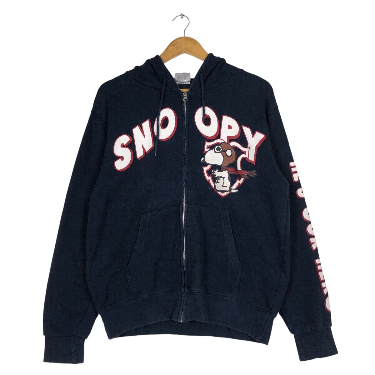 Japanese Brand × Vintage Rare Universal Studio Japan Snoopy Hoodie Sweater #A3 Size US M / EU 48-50 / 2 - 10 Thumbnail