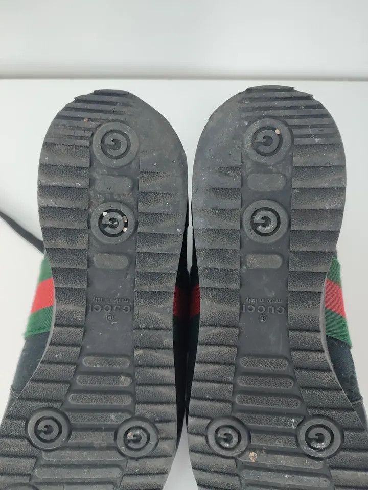 Gucci Gucci Leather Guccissima Strip Web Shoes Sneakers 28 cm Size US 10 / EU 43 - 17 Thumbnail