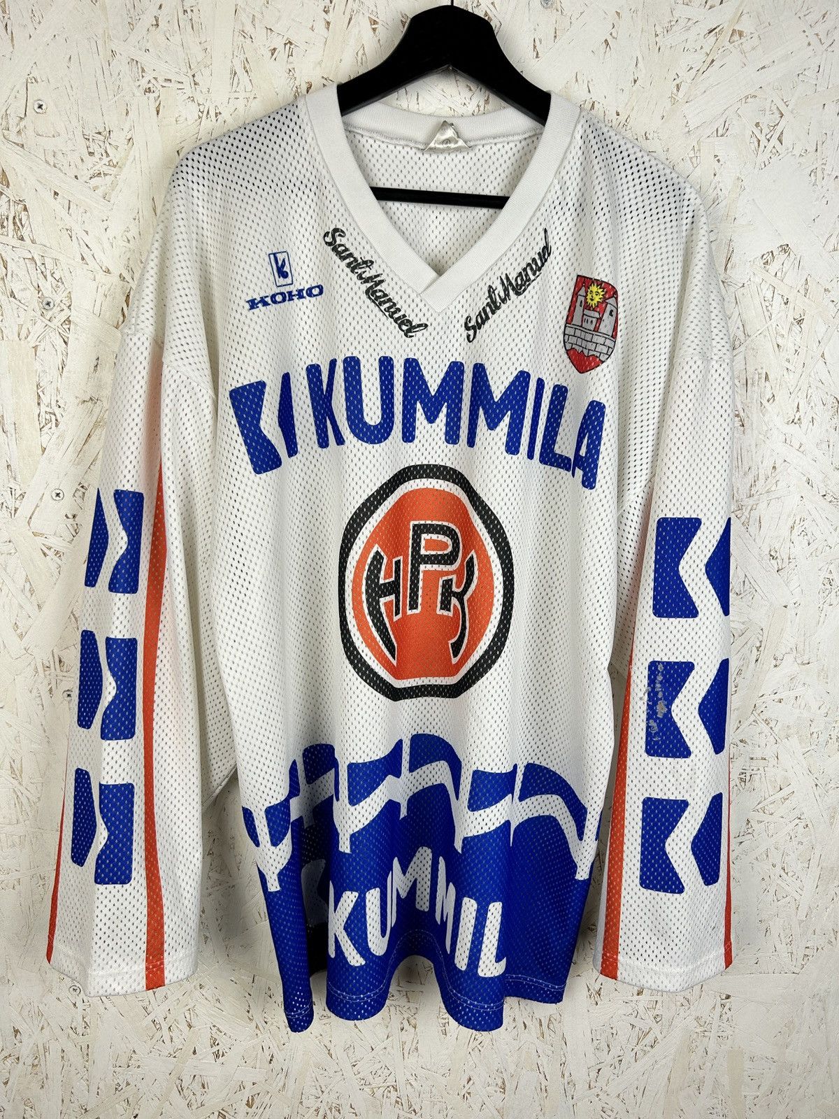 NHL 90s Koho Hämeenlinnan Pallokerho 1995/96 HPK Hockey Jersey Size US L / EU 52-54 / 3 - 1 Thumbnail