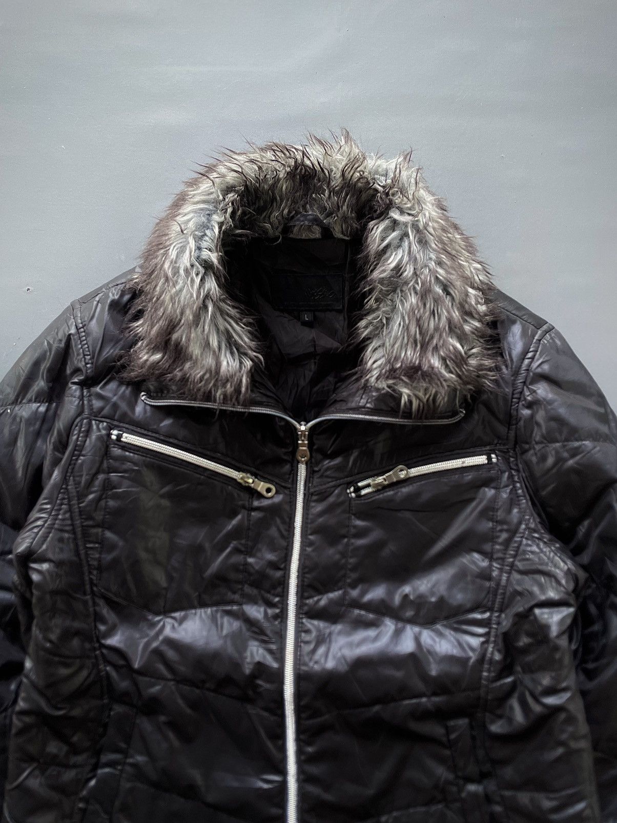 Yasuyuki Ishii Japanese LGB Style Mossimo Faux Fur Jacket Size US M / EU 48-50 / 2 - 4 Thumbnail
