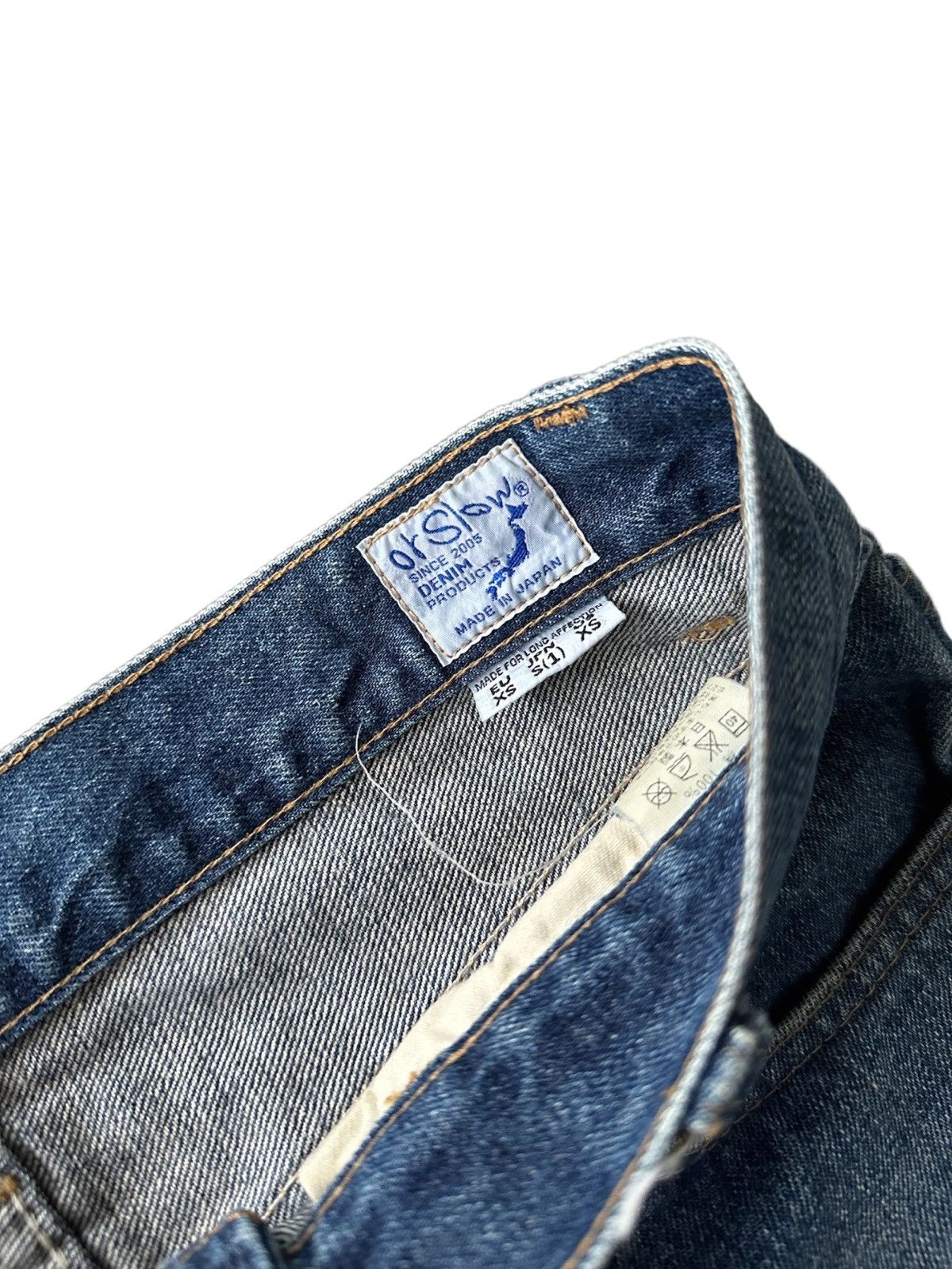 Orslow OrSlow Japan Flare Denim Jeans Rare Design Size US 29 - 5 Thumbnail
