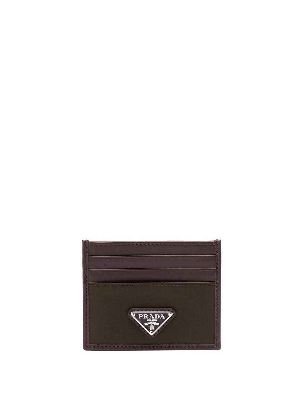 Prada Re-Nylon and Leather Card Holder Size ONE SIZE - 1 Thumbnail