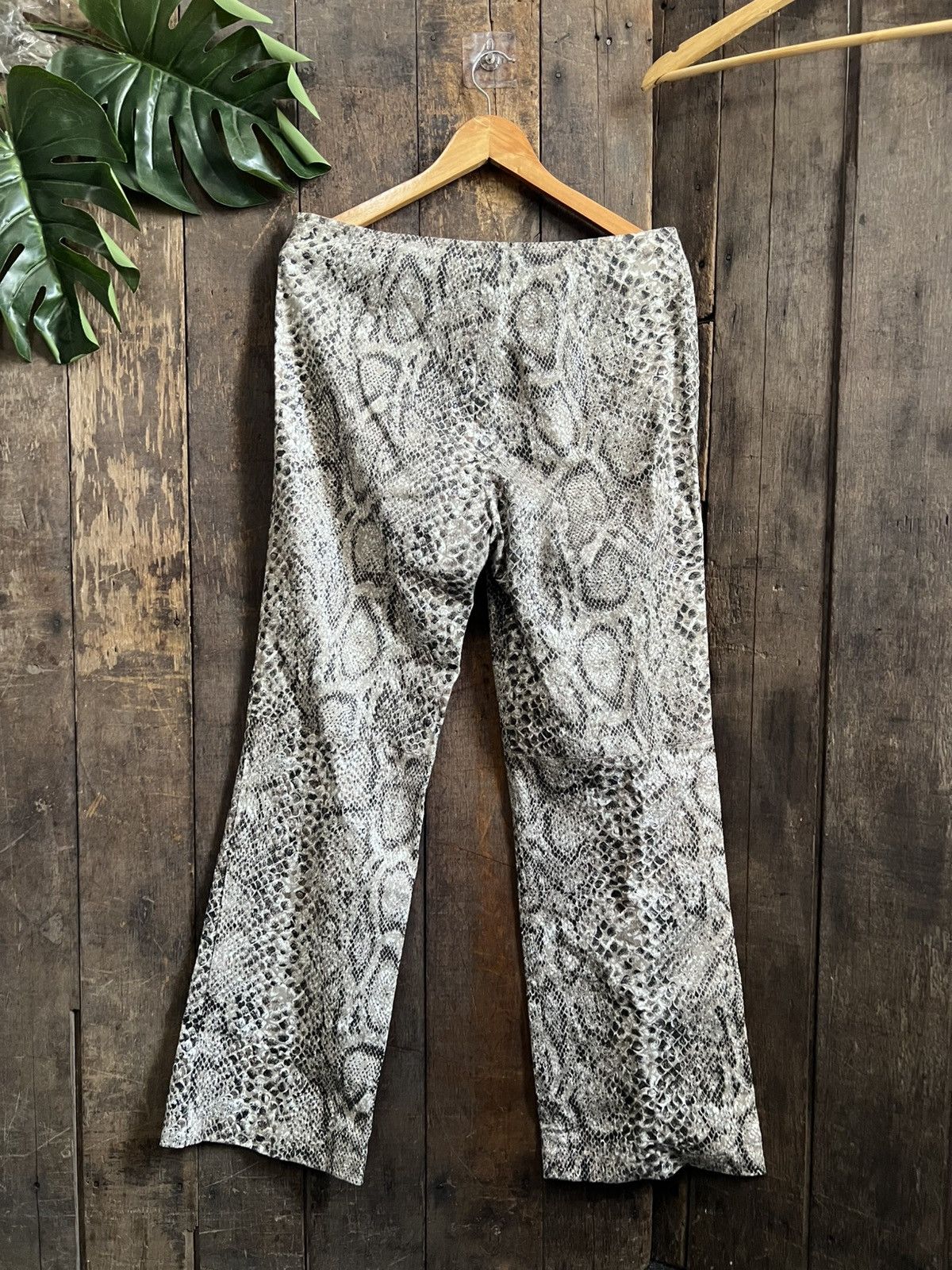 Designer × Vintage Vintage DINA BAR-EL SnakePrint Pant Size 32" / US 10 / IT 46 - 2 Thumbnail