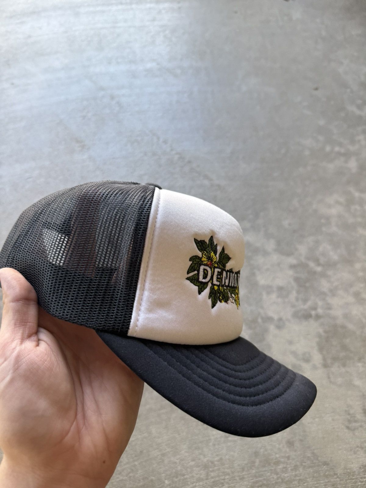 DENIM TEARS Denim tears logo trucker hat Size ONE SIZE - 4 Thumbnail