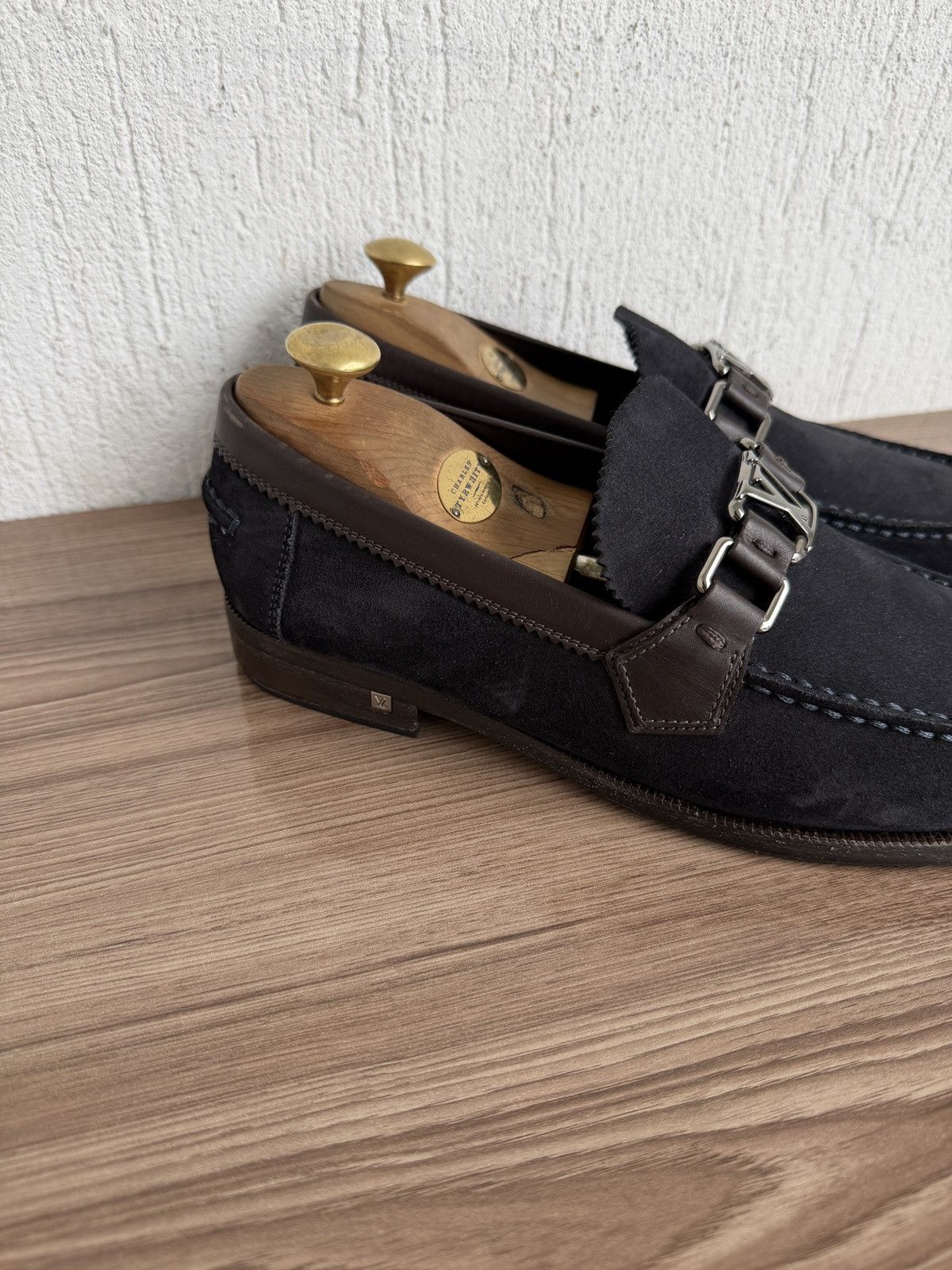 Louis Vuitton Suede major loafers Size US 7.5 / EU 40-41 - 9 Thumbnail