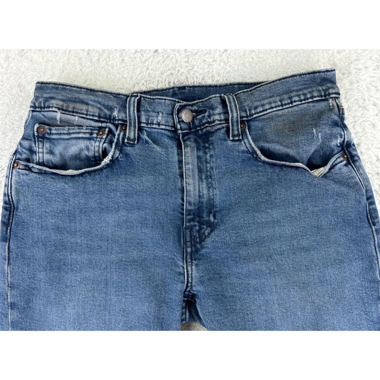 Levi's Levi's Jeans Adult 32 Blue Denim 512 Premium Big E Slim Tapered 30x28 Size US 32 / EU 48 - 4 Thumbnail