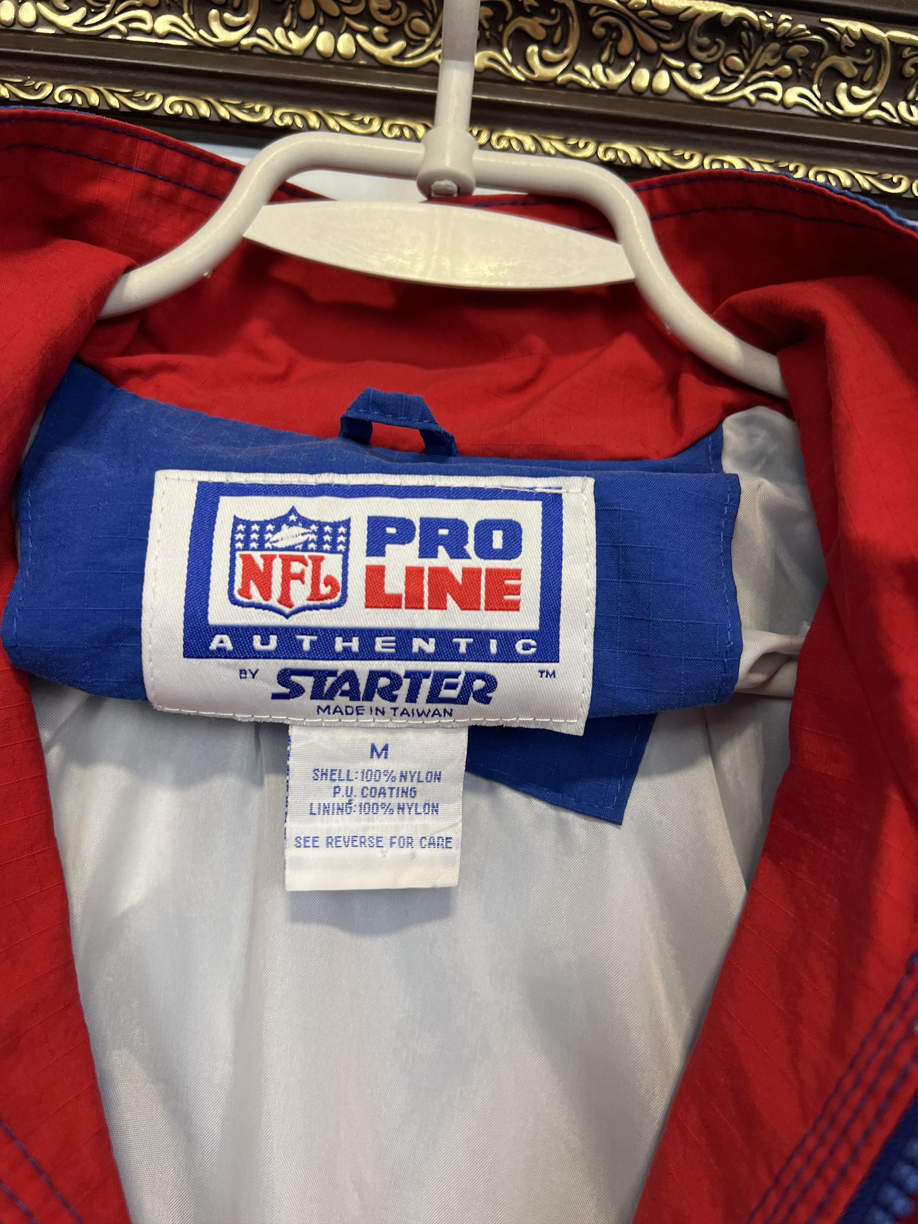 Starter Vintage 90's Buffalo Bills NFL Jacket Bomber Rare Hype Size US M / EU 48-50 / 2 - 10 Thumbnail