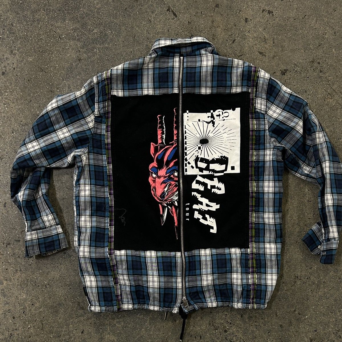 Diesel Diesel Reconstructed Plaid Work Jacket Size US L / EU 52-54 / 3 - 5 Thumbnail