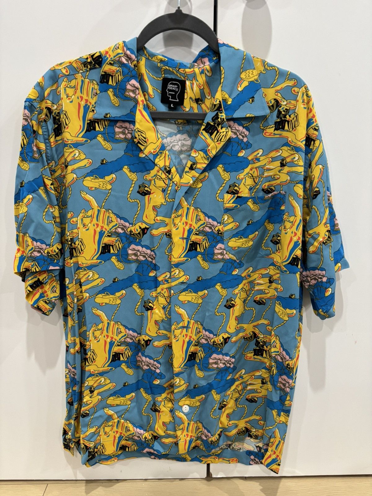 Brain Dead Brain Dead Jonny Negron Bondage Printed Hawaiian Shirt Size US L / EU 52-54 / 3 - 1 Thumbnail