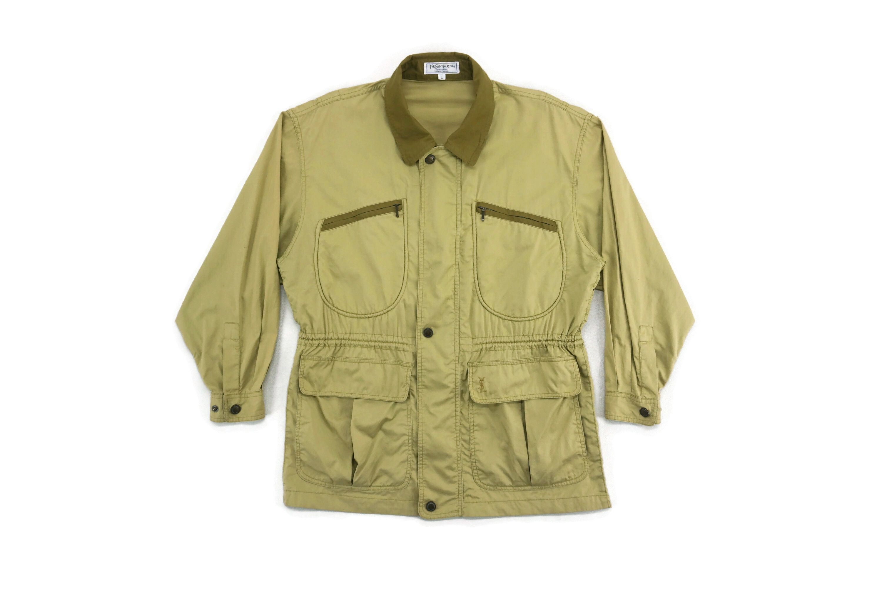 Yves Saint Laurent YSL Sportswear Essess Fashion Field Hunting Windbreaker Size US L / EU 52-54 / 3 - 1 Thumbnail